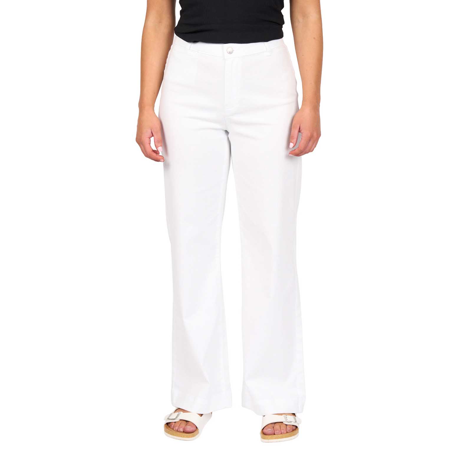 Vassalli Wide Leg Full Length Jean